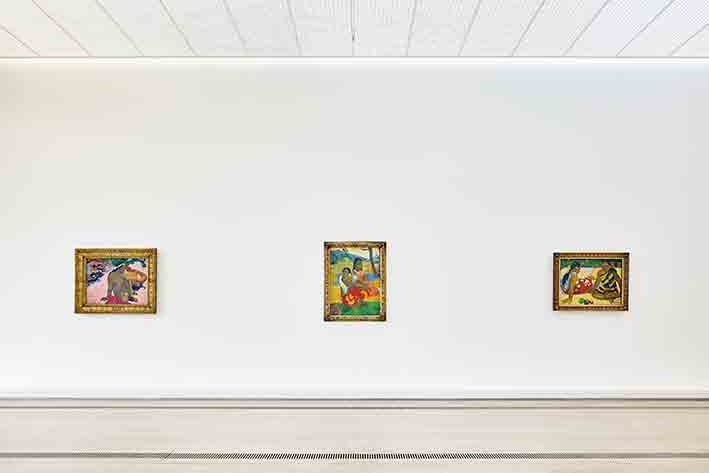 Installationsansicht der Ausstellung « Paul Gauguin » 4