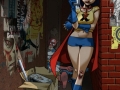 Jamie Hewlett design for Comics Unmasked at the British Library