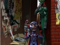 Comics Superheros, by Jamie Hewlett