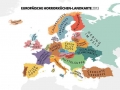 Eurpoäische Horrorküchen Landkarte