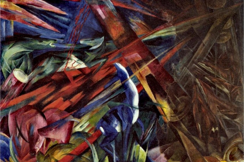 Franz Marc: Tierschicksale. 1913 | gemeinfrei
