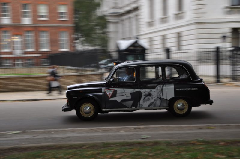 Londoner Taxi | Foto: Thomas Hummitzsch