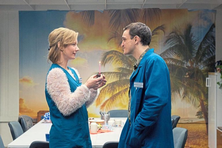 Sandra Hüller und Franz Rogowski in »In den Gängen« von Thomas Stuber | © Sommerhaus Filmproduktion / Anke Neugebauer