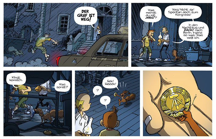 Auszug aus Flix' »Spirou in Berlin«