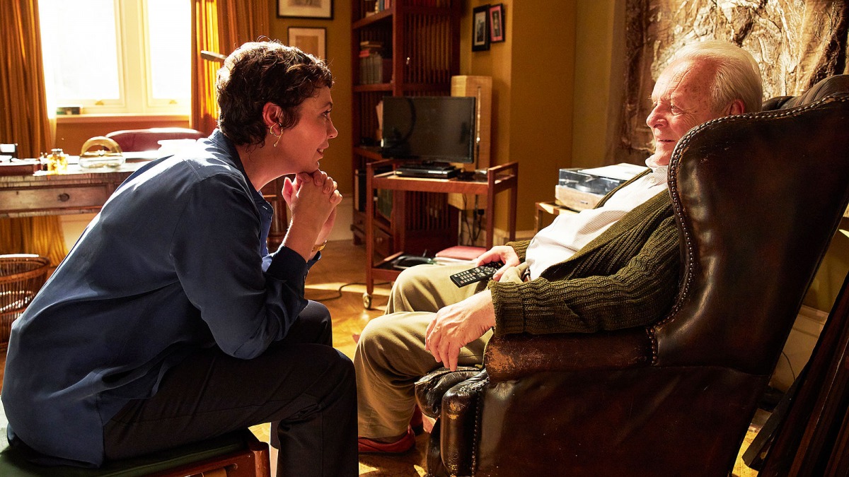 Anthony Hopkins und Olivia Colman berühren als Vater und Tochter in Florian Zellers »The Father« | © Tobis Film