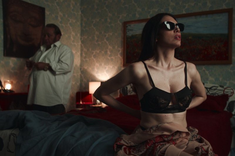 Gianluca Giugliarelli, Ilenia Pastorelli in »Occhiali neri« von Dario Argento | © 2021 Urania Pictures – GetAway Films