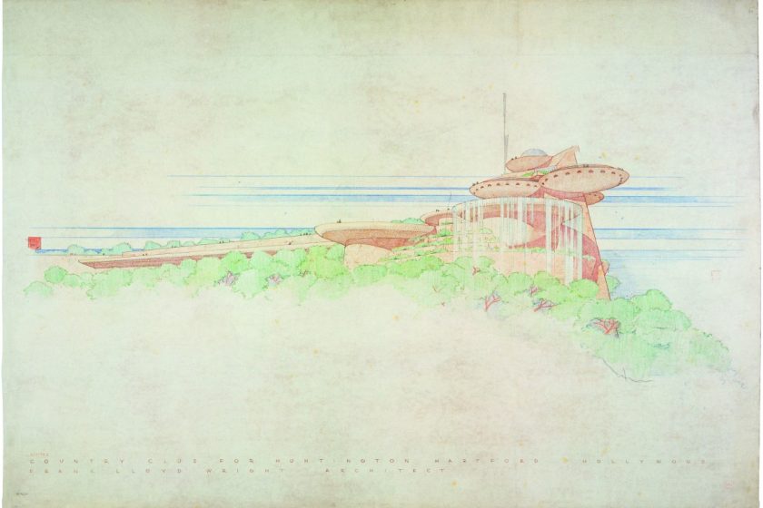 Frank Lloyd Wrights Huntington Hartford Play Resort 1947 | Aus: Frank Lloyd Wright, Complete Works 1943-1959. Taschen Verlag