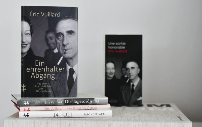 Romane von Éric Vuillard | © Thomas Hummitzsch