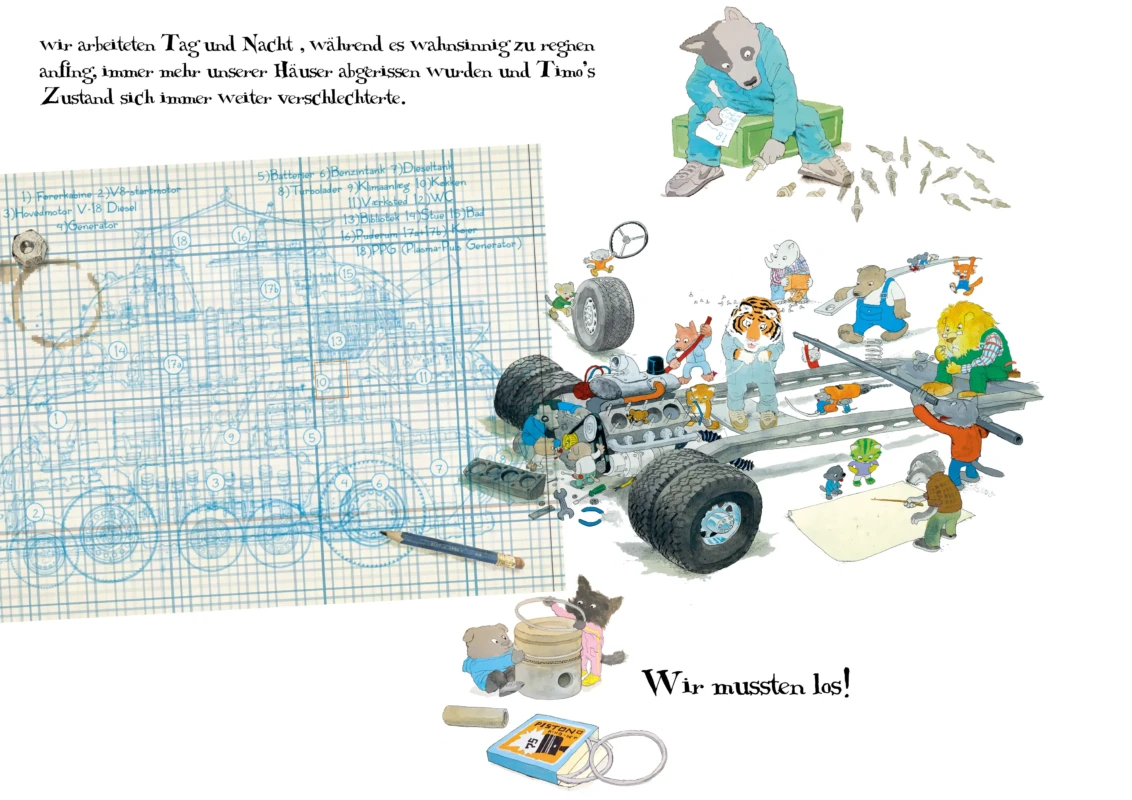 Auszug aus »Der fantastische Bus« | © Jakob Martin Strid