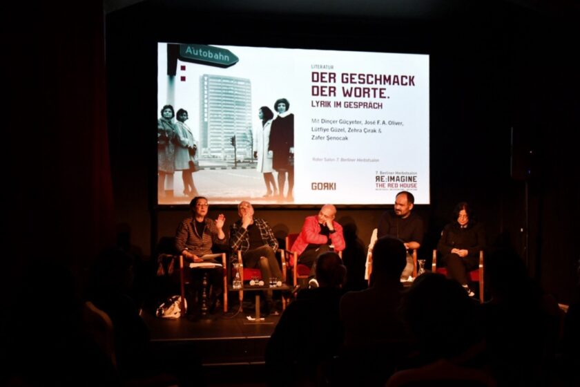 Podium "Der Geschmack der Worte« im Gorki-Theater | © Sabrina Banze