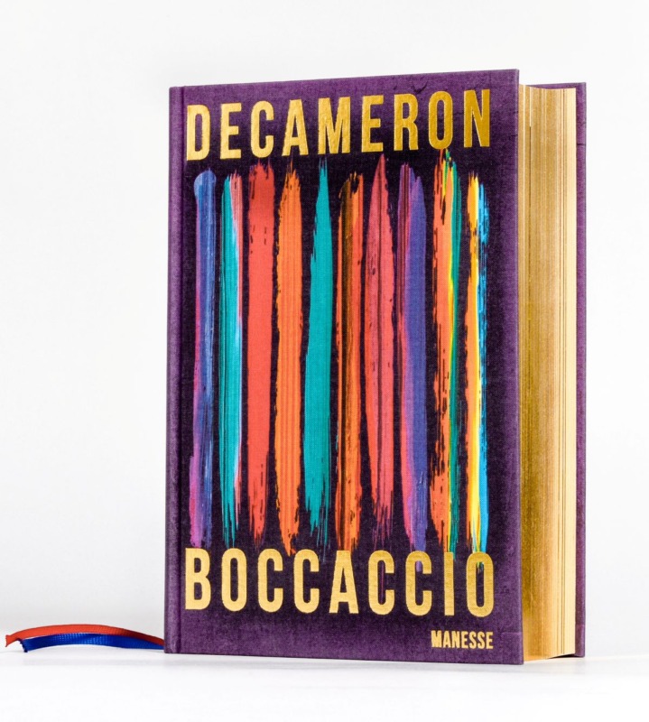 Giovanni Boccaccio: Decameron. Aus dem Italienischen von Luis Ruby. Manesse Verlag 2025. 880 Seiten. 160,- Euro. Hier bestellen https://www.penguin.de/buecher/giovanni-boccaccio-decameron/buch/9783717525868  
