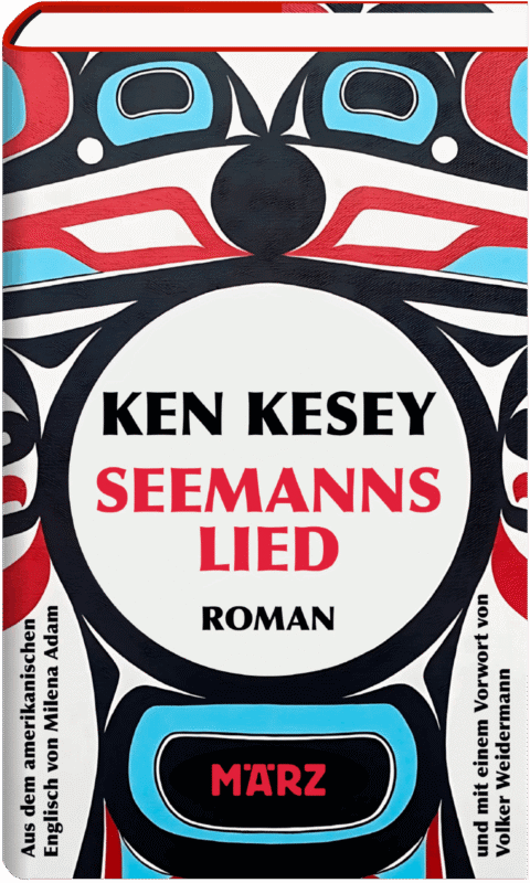 Ken Kesey: Seemannslied. Aus dem Englischen von Milena Adam. März Verlag 2025. 703 Seiten. 38,- Euro. Hier bestellen https://www.maerzverlag.de/shop/buecher/literatur/seemannslied/