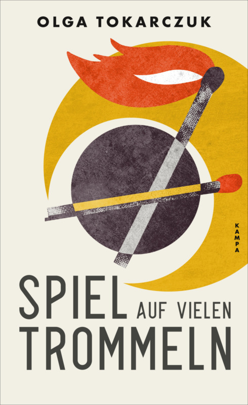 Olga Tokarczuk: Spiel auf vielen Trommeln. Aus dem Polnischen von Lisa Palmes und Lothar Quinkenstein. 384 Seiten. 26,- Euro. Hier bestellen https://kampaverlag.ch/produkt/spiel-auf-vielen-trommeln/