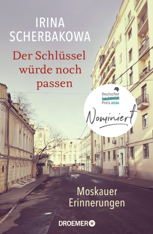 Irina Scherbakowa: Der Schlüssel würde noch passen – Moskauer Erinnerungen. Aus dem Russischen übersetzt von Jennie Seitz und Ruth Altenhofer. Verlag Droemer Knaur 2025. 328 Seiten. 25,- Euro. Hier bestellen https://www.droemer-knaur.de/buch/irina-scherbakowa-der-schluessel-wuerde-noch-passen-9783426446669