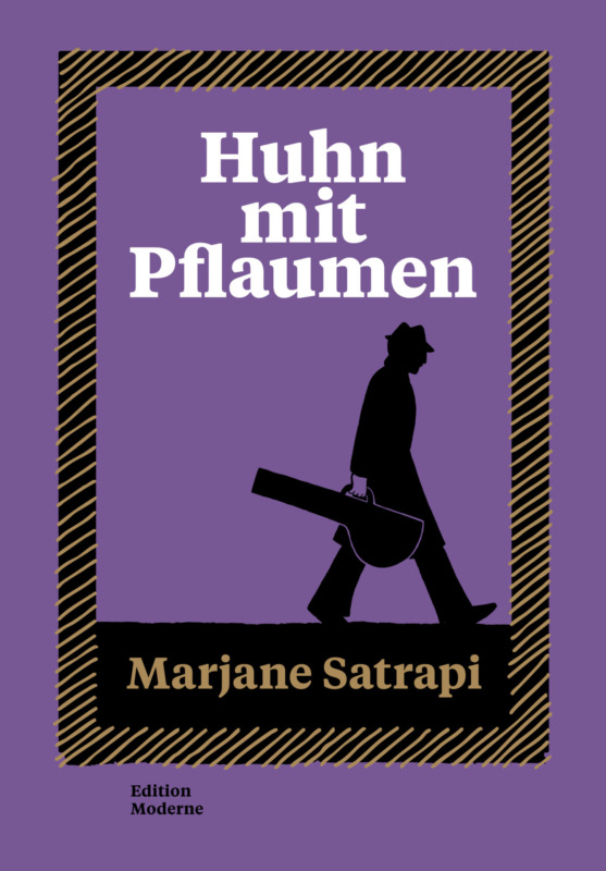 Marjane Satrapi: Huhn mit Pflaumen. Aus dem Französischen von Martin Budde. Edition Moderne 2026. 96 Seiten. 26,- Euro. Hier bestellen https://www.editionmoderne.ch/buch/huhn-mit-pflaumen/