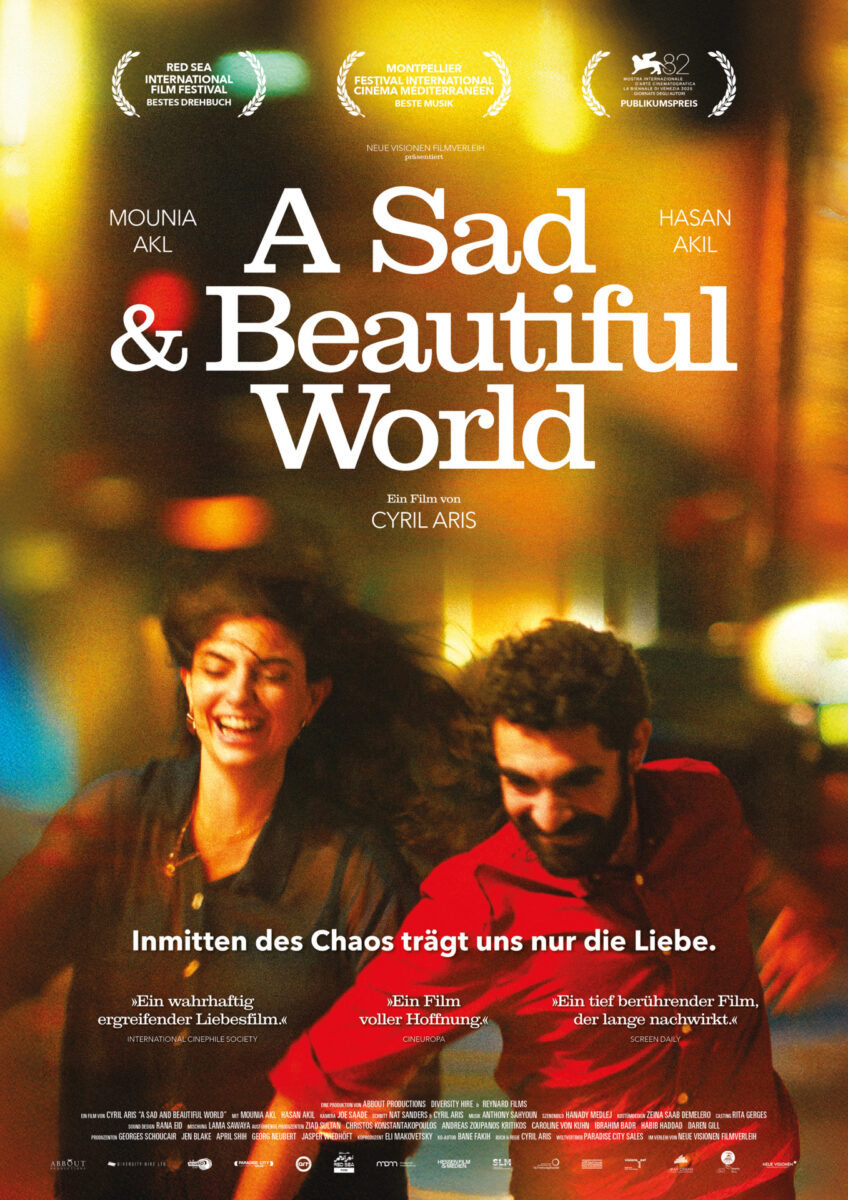 Cyril Aris: A Sad And A Beautiful World. Mit Mounia Akl, Hasan Akil. 110 Minuten. Kinostart: 20.8.