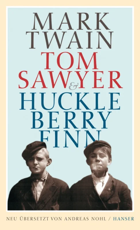 Mark Twain: Tom Sawyer & Huckleberry Finn. Aus dem Englischen von Andreas Nohl. Hanser Verlag 2010. 712 Seiten. 42,- Euro. Hier bestellen. https://www.hanser-literaturverlage.de/buch/mark-twain-tom-sawyer-und-huckleberry-finn-9783446235038-t-994