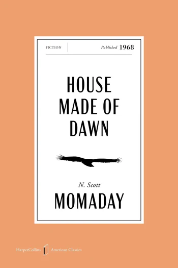 Navarre Scott Momaday: House made Of Dawn. Harper Collins 2011. 208 Seiten. Ca. 14 Euro. Hier bestellen. https://www.harpercollins.com/products/house-made-of-dawn-american-classics-edition-n-scott-momaday?variant=44293209554978