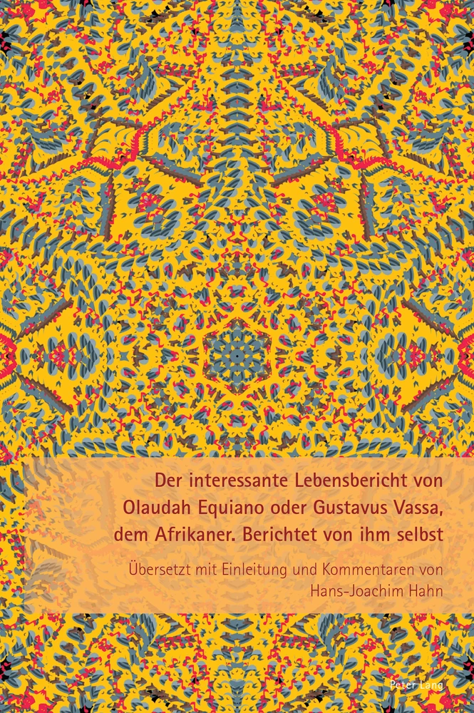 Olaudah Equiano: Der interessante Lebensbericht von Olaudah Equiano oder Gustavus Vassa, dem Afrikaner. Aus dem Englischen von Hans-Joachim Hahn. Verlag Peter Lang 2024. 274 Seiten. 79,95 Euro. Hier bestellen https://www.peterlang.com/document/1340747